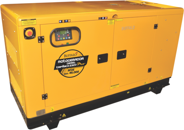 MOTOGERADOR BFDE 46 KVA TRIF. 380V SIL. C/ ATS C/ BAT NAC   REF - 76535